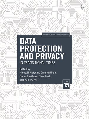 cover image of Data Protection and Privacy, Volume 15